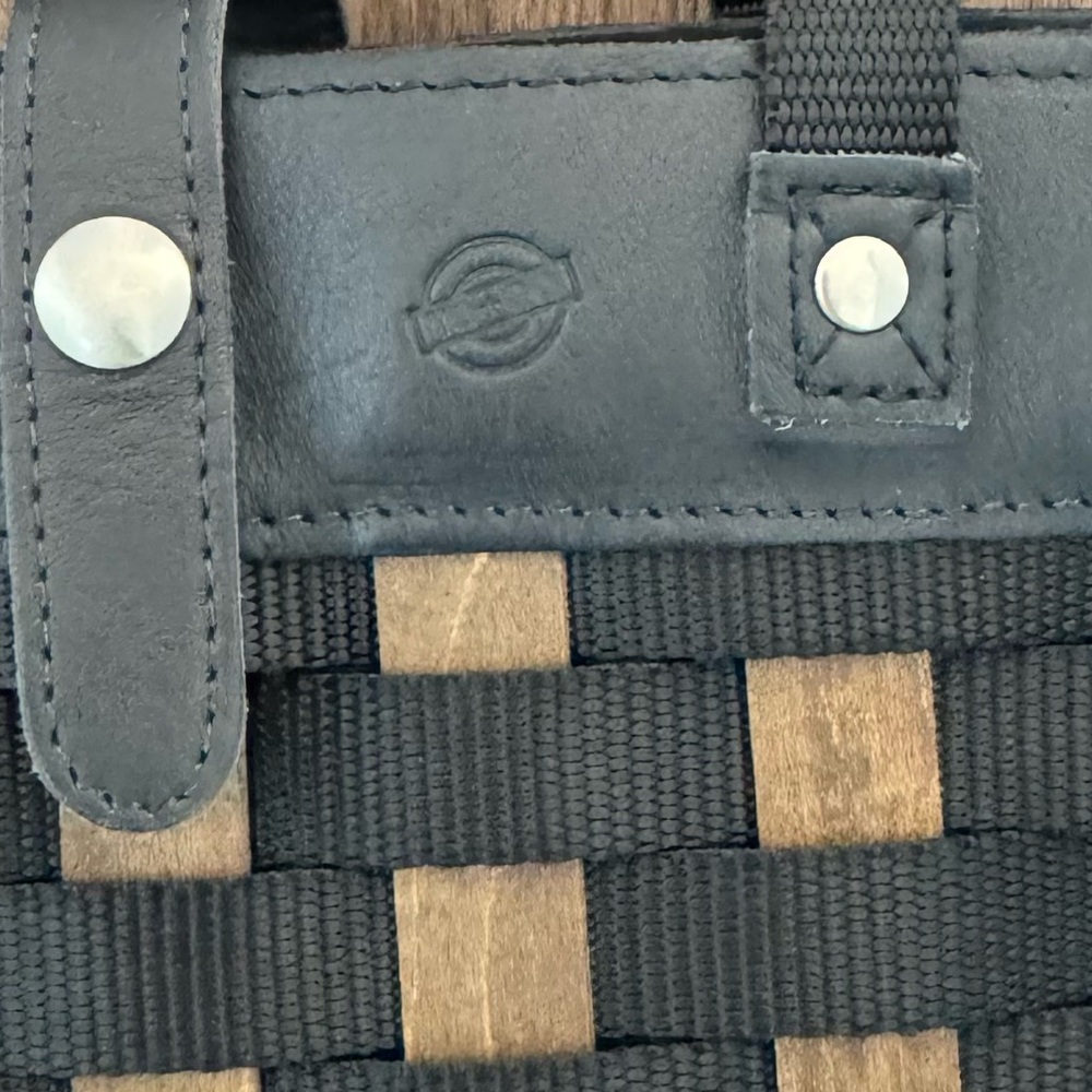 Longaberger Basket Black Purse - Picture 3 of 8
